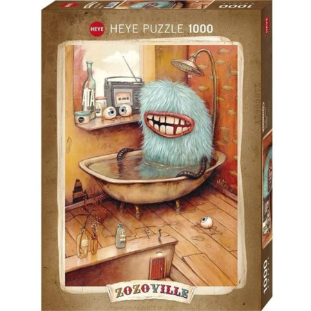 Zozoville, Bathtub: rompecabezas 1000 piezas