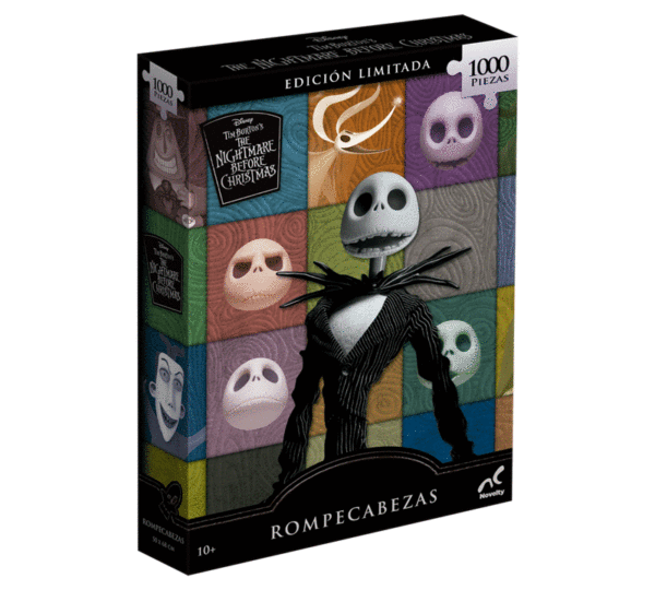 Nightmare Before Christmas: rompecabezas 1000 piezas