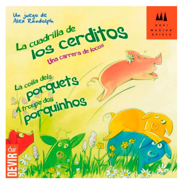 Cuadrilla de los cerditos, La: juego de mesa