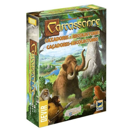 Carcassonne, cazadores y recolectores: juego de mesa