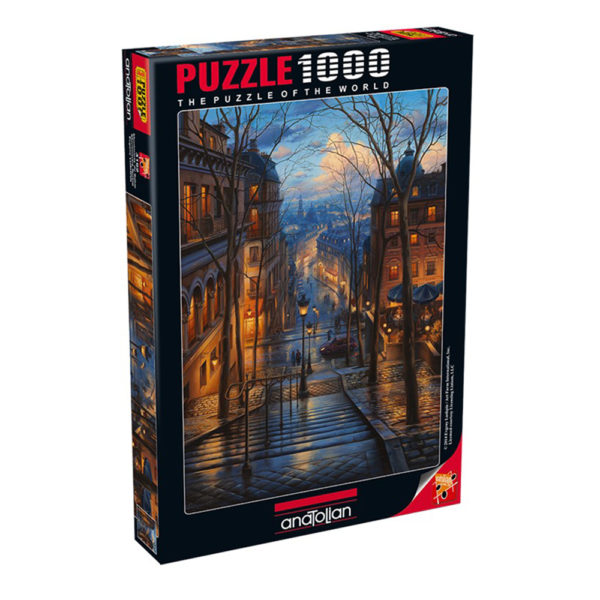 Montmartre en París: rompecabezas 1000 piezas