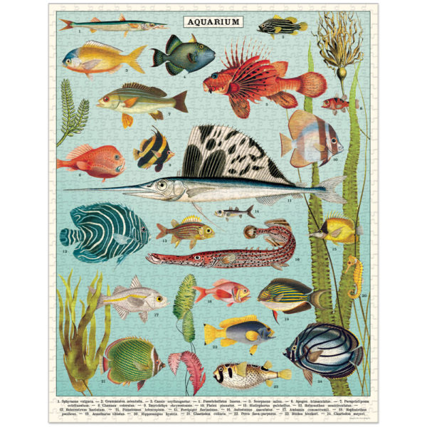Aquarium: rompecabezas 1000 piezas