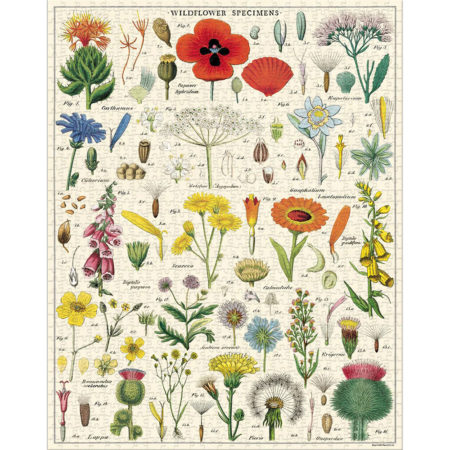 Wildflowers, Vintage Puzzle: rompecabezas 1000 piezas