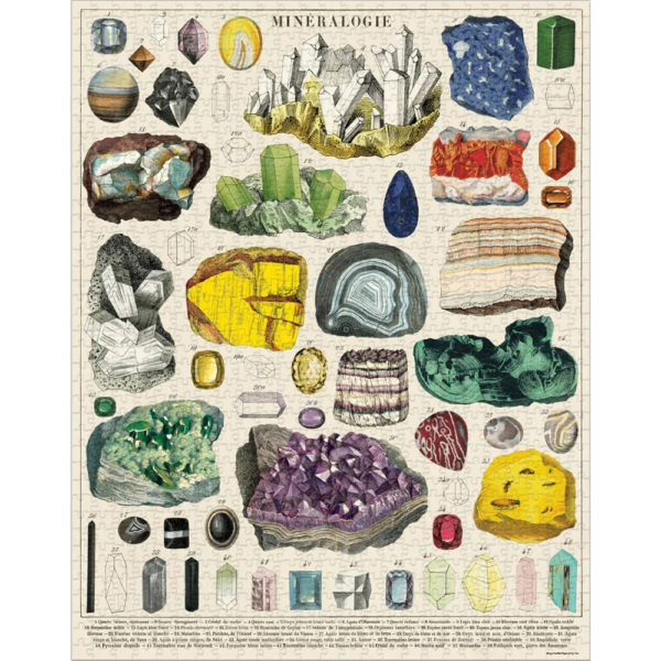 Mineralogy, Vintage Puzzle: rompecabezas 1000 piezas