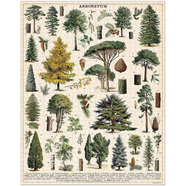 Arboretum, Vintage Puzzle: rompecabezas 1000 piezas