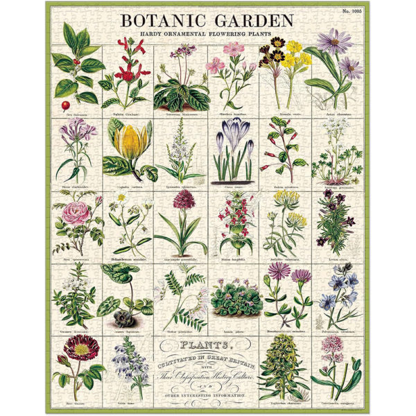 Botanical garden: rompecabezas 1000 piezas