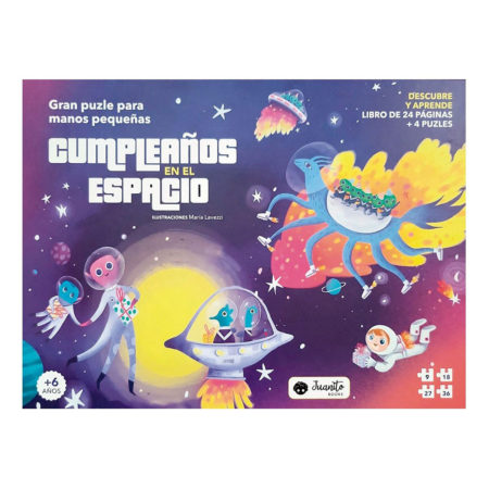 Cumpleaños en el espacio: rompecabezas