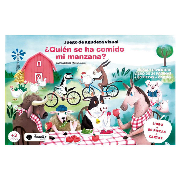 ¿Quién se ha comido mi manzana?: juego de mesa