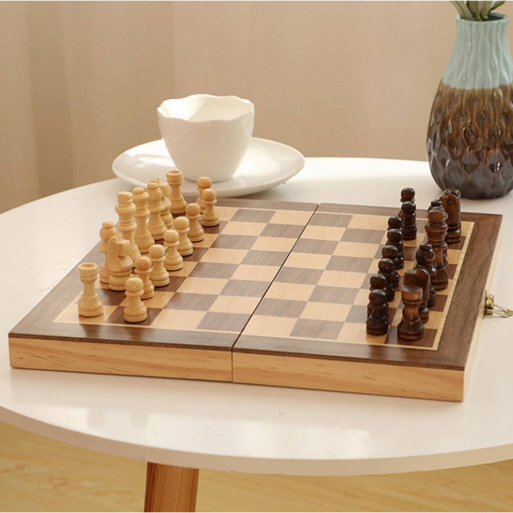 Ajedrez plegable: juego de mesa
